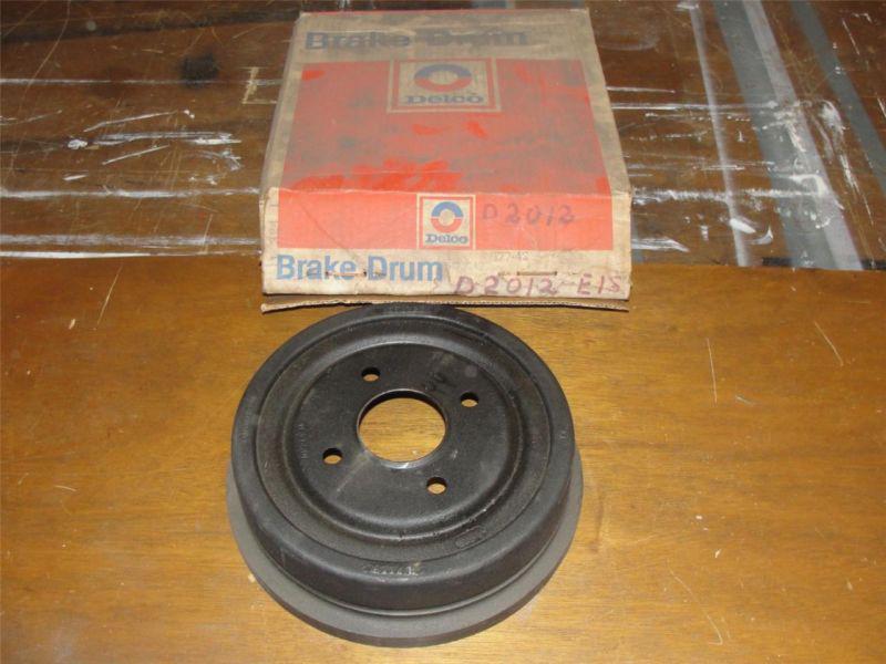 Nos 1961 1962 1963 buick special oldsmobile f-85 front brake drum delco 5473249