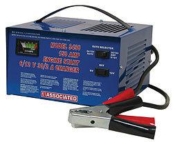 Associated equipment 6/12v manual charger ae9430 -free shipping