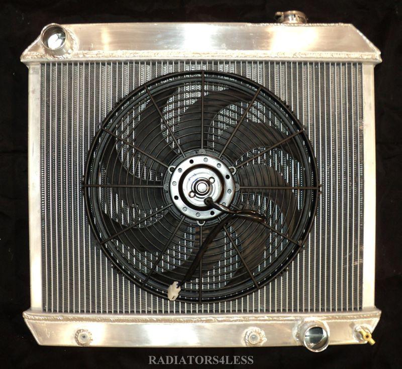Purchase NEW 3 ROW ALL ALUMINUM RADIATOR W/ 16" FAN 61 62 63 64 65 66