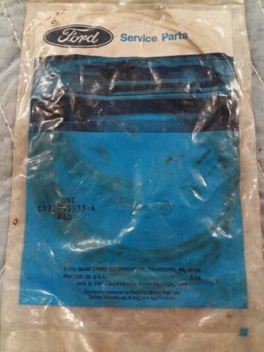 1967-1970 mustang, shelby, boss - nos black, back up light to body pad gasket 
