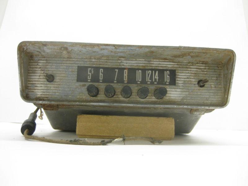 1952 FORD AM RADIO GOOD APPEARANCE PUSHBUTTON A DEAL 1953 1951 DON'T MISS, US $22.19, image 3
