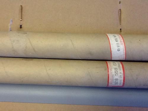 Porsche 928 door side moulding prime coated 