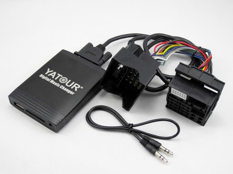 Car mp3 integration kit usb adapter for bmw mini cooper rover fakra 40-pin flat 