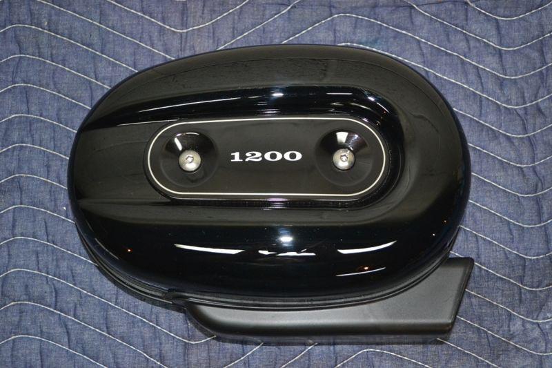 S0095 oem vivid black airclearer harley 29367-07a sportster 1200 04-13