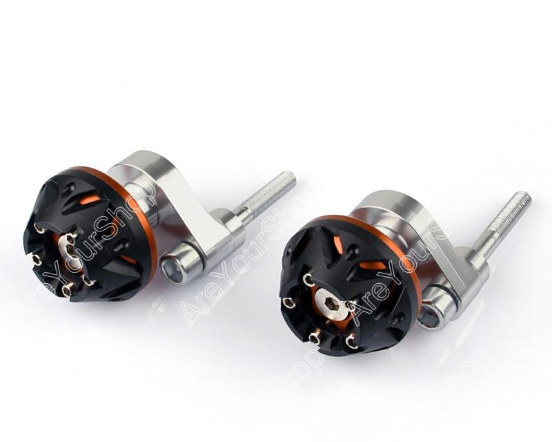 Frame sliders crash pads protector for suzuki gsxr1000 2005-2006 orange