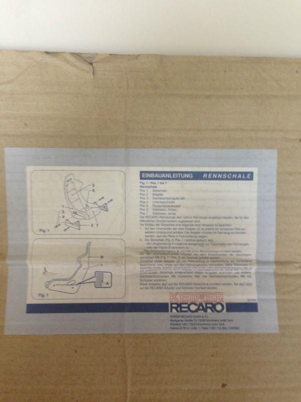 RECARO CHAIR ADAPTER STEEL- RECARO 360942- CAR SEAT MOUNTS- RACING CHAIR ADAPTER, US $40.00, image 3