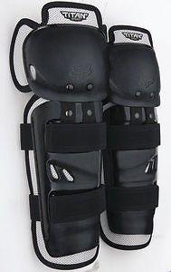 Fox racing titan sport 2014 youth knee/shin guards black