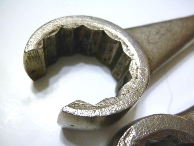 SNAP-ON VINTAGE FLARENUT LINE WRENCHES 15/16 VRX-30&1