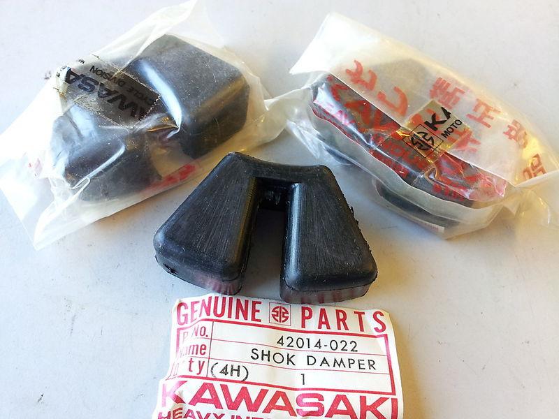 3x kawasaki kx450 -74 kx250 a 74-79 f12mx -73 shock damper 42014-022 nos