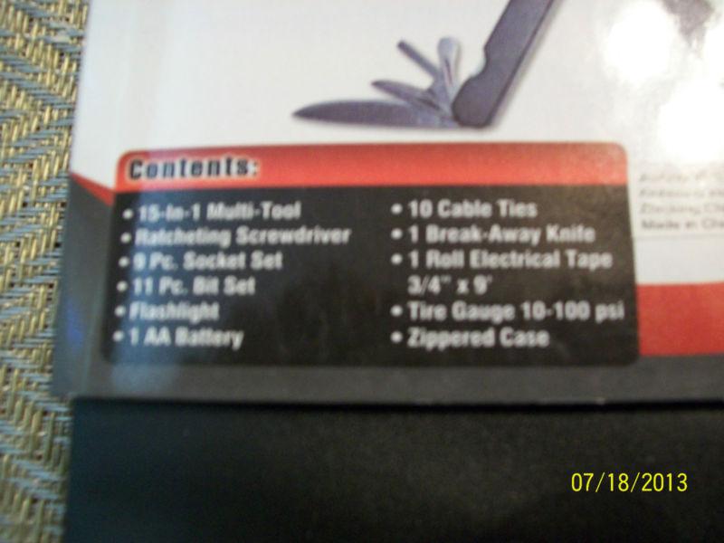 NEW WEATHERHANDLER 37 PC. GLOVE BOX TOOL KIT - NICE SOFT CASE !!!, US $6.49, image 4