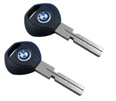 2x original four track bmw replacement valet key (no electronic inside) 