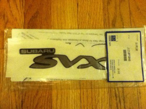 Subaru svx decal badge emblem 1991-1996 j1210ps040 oe