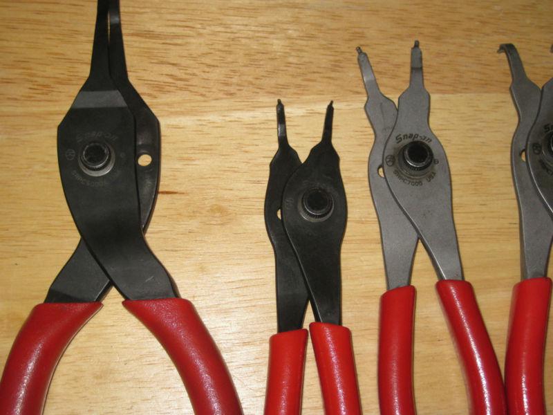 SNAP ON 6 PC CONVERTIBLE RETAINING RING PILERS....NICE, US $99.95, image 3