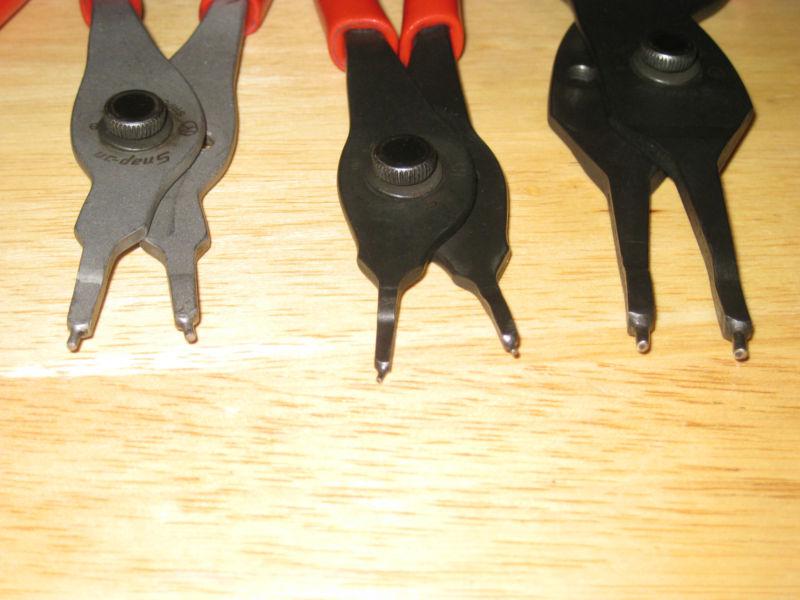 SNAP ON 6 PC CONVERTIBLE RETAINING RING PILERS....NICE, US $99.95, image 6