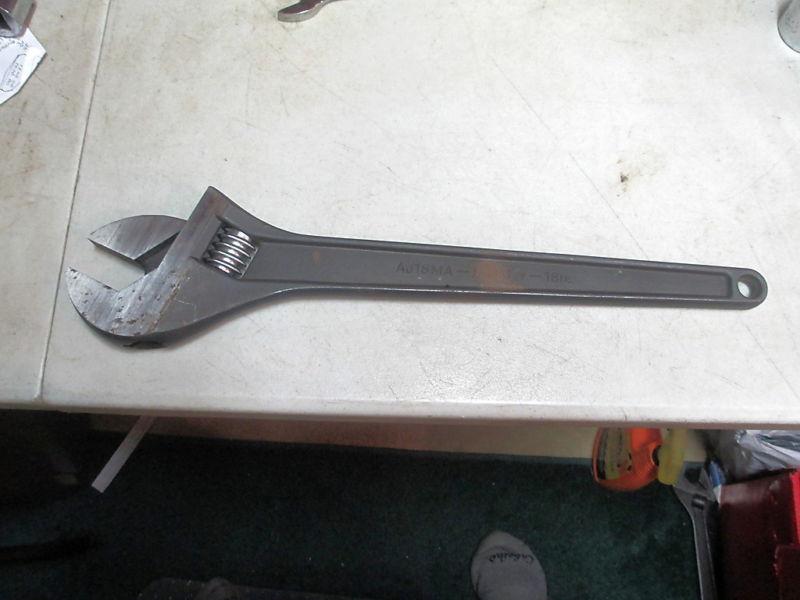 Find MATCO TOOLS 18" LONG ADJUSTABLE WRENCH AJ18MA in Macungie