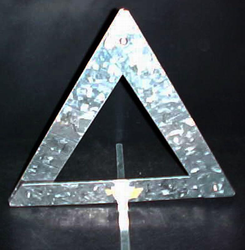 Onward vintage auto hazard safety folding reflecting triangle #620 original box, US $19.79, image 2