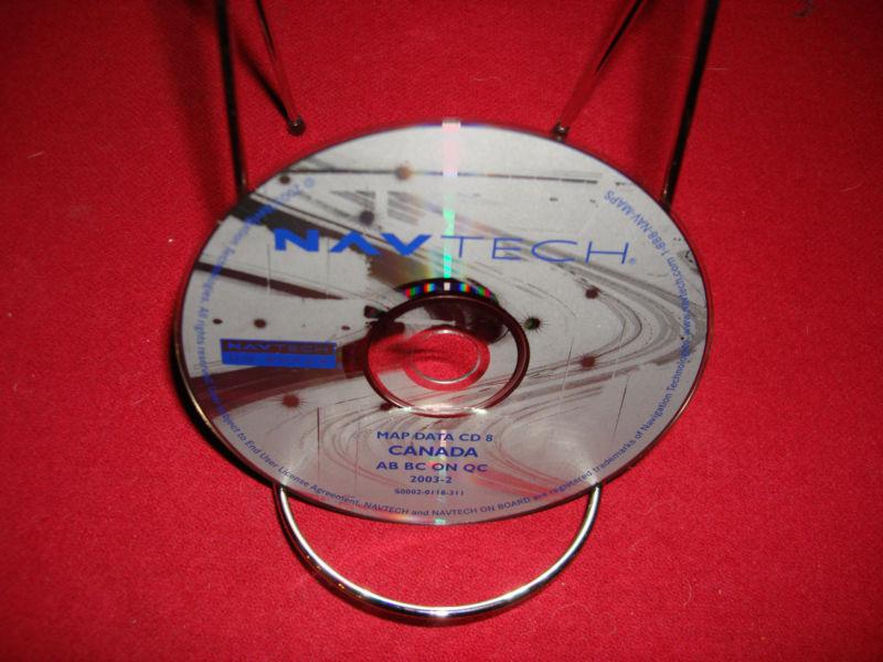 Land rover/bmw genuine navtech navigation disc cd#8 canada