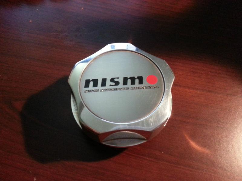 Nismo jdm billet aluminum oil filler cap oem - 15255-rn012
