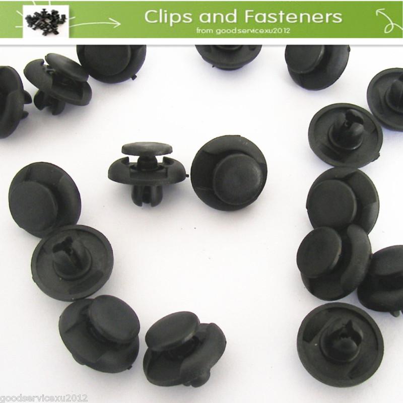 20 pcs fender liner push type rivet retainer nylon clips for toyota 53879-60010