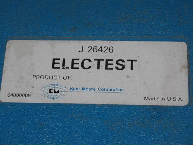 Vintage Kent-Moore ELECTEST J 26426 Engine Tester 1970's Cars Trucks...!!!, US $9.95, image 5