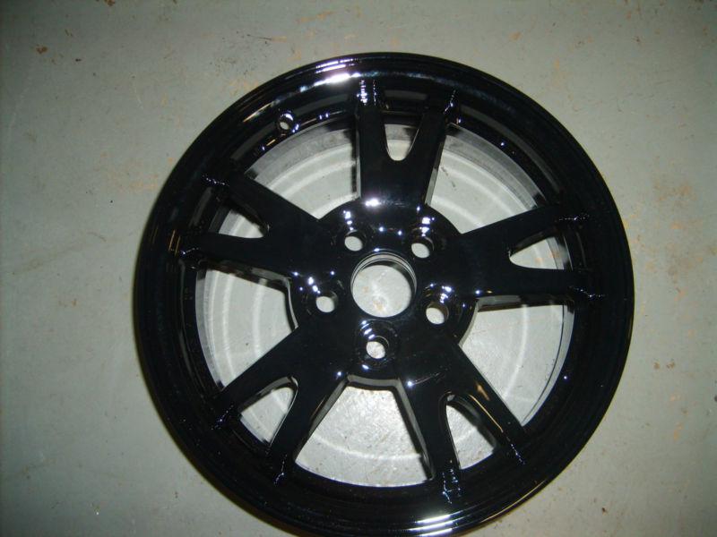 2010-2013 toyota prius wheel, 15x6, 5 split spoke full face black