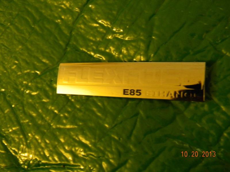  flex fuel emblem ,  4.99 shipping 3.50  to lower 48