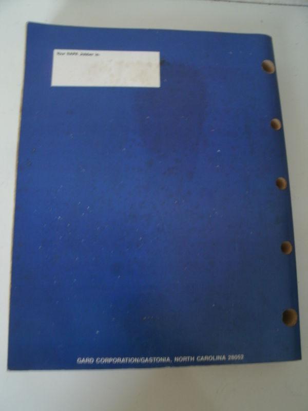 1987 Napa Filters Master Catalog - oil, air, fuel, emission control 608 pages, US $14.99, image 2