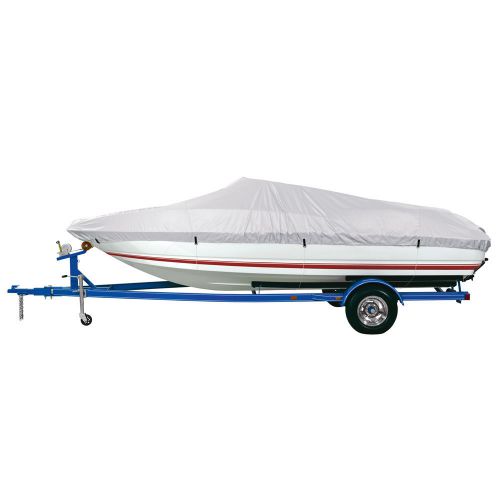 D bc1301bmc reflective polyester boat cover model b 14-16' v hull