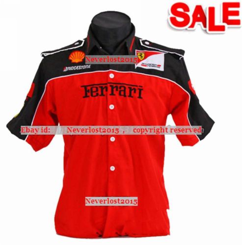 F1 formula 1 official racing shirt motor motorcycle sports ferrari
