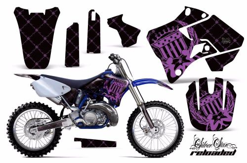 Yamaha graphic kit amr racing bike decal yz 125/250 decals mx parts 96-01 ssr pk