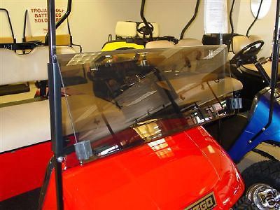 New tinted fold down windshield for ezgo golf carts fits ezgo 1995-up txt e-z-go