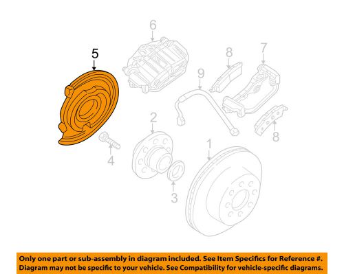 Gm oem-brake backing plate 19121913