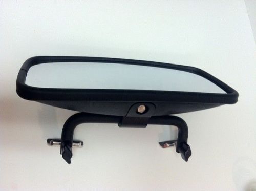 Cipa 7"x14" convex ski boat mirror &amp; windshield mount hardware for malibu boats