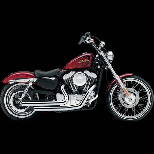 Cobra dragsters exhaust for 2007-2011 harley softail