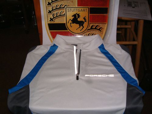 Porsche design drivers selection 2013 biking/cyclist shirt. nibwt euro xl, usa l
