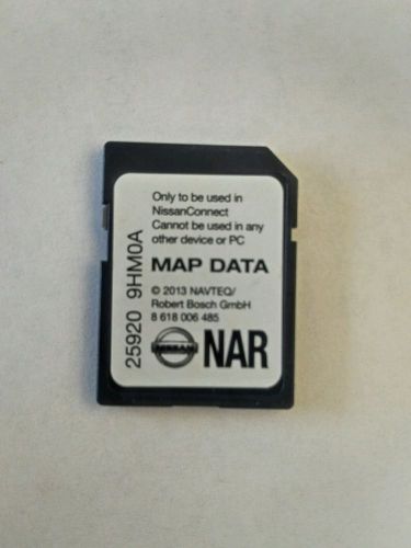 2014 2015 nissan altima rogue sentra xterra navigation sd card map u.s / canada