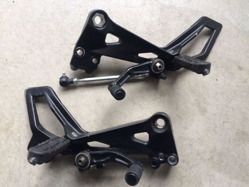Ktm oem replacement footrest rear set shifter brake rc 125 200 390 cup used