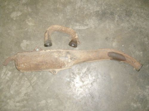 01 polaris trailblazer 250 exhaust pipe muffler 11363