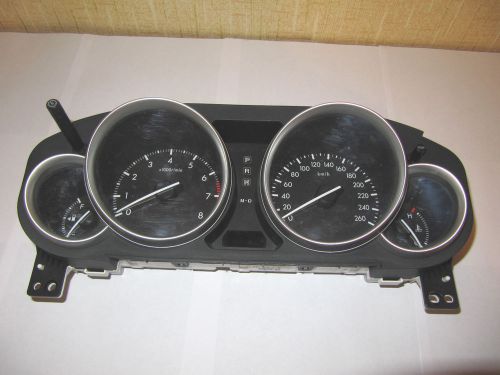 Mazda 6 gh 2.0 instrument cluster speedometer kmh 92.000 km
