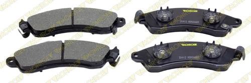 Monroe dx412 brake pad or shoe, front-monroe dynamics brake pad