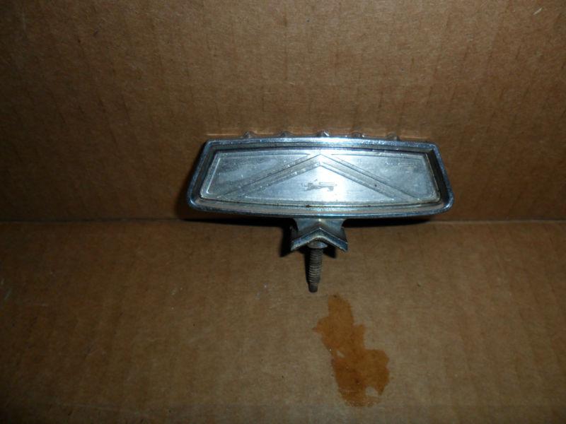 1965 ford galaxie 500 original hood ornament good shape!