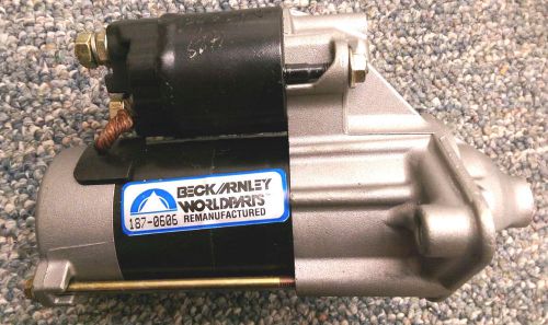 Starter motor beck arnley pro 336-1642 reman fits 95-99 toyota tercel 1.5l-l4