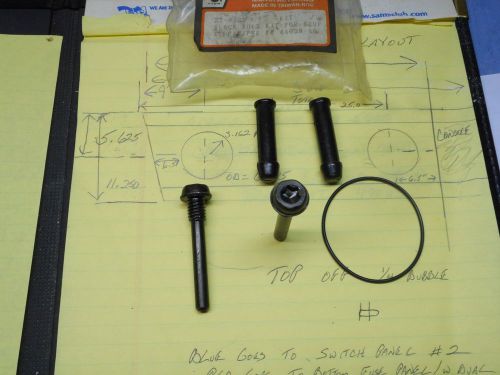 Harley davidson rear caliper bolt kit fx  fl  xl oem 44039-86