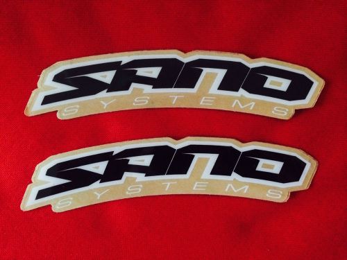 Sano front arch stickers pitbike motocross bbr ssr pitster minibike moto crf klx