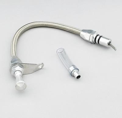 Lokar hi-tech flexible braided stainless transmission dipstick td-3727tm