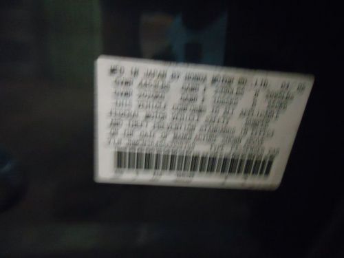 05 06 07 honda accord conv/invert/charger inverter hybrid 1119165