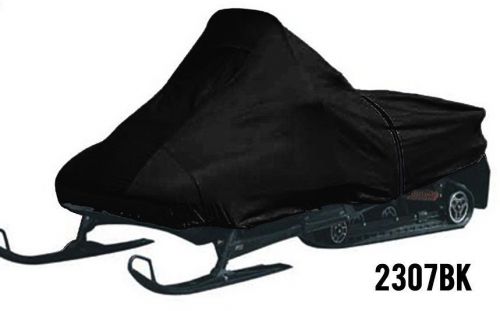Snowmobile sled cover fits arctic cat zr 500 2000 2001 2002 black