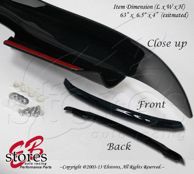 Hood shield bug deflector visor chrysler aspen 07 08 09 2007-2009 all model