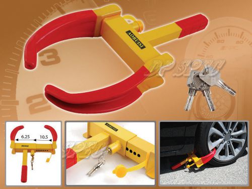 Anti-theft wheel clamp padlock tire boot claw for 2007-2010 domestic car suv van