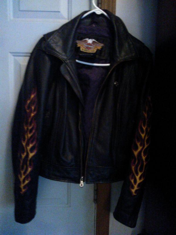 Harley davidson leather jacket size :lw